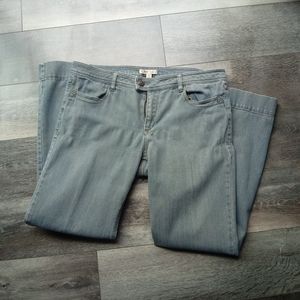 CABI jeans women's size 12 dirty gray.